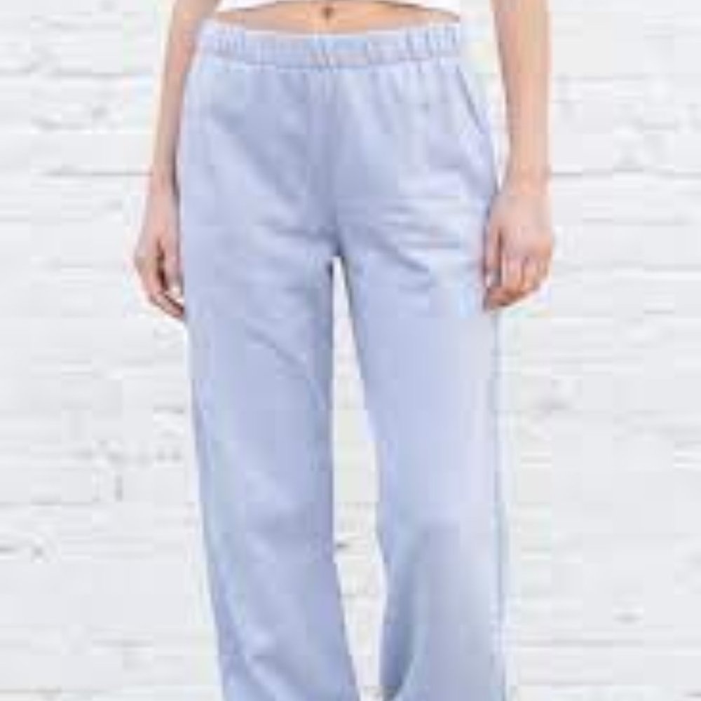 BRANDY MELVILLE ROSA SWEATPANTS IN LIGHT BLUE LOS ANGELES, CA